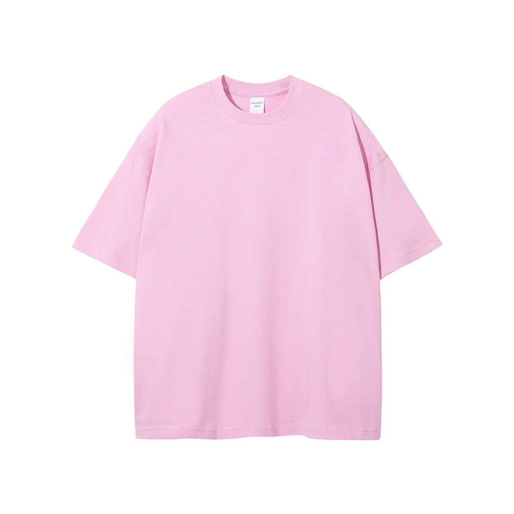 Pink Collection | Premium Cotton Round Neck Tee （Unisex）| 230 gsm