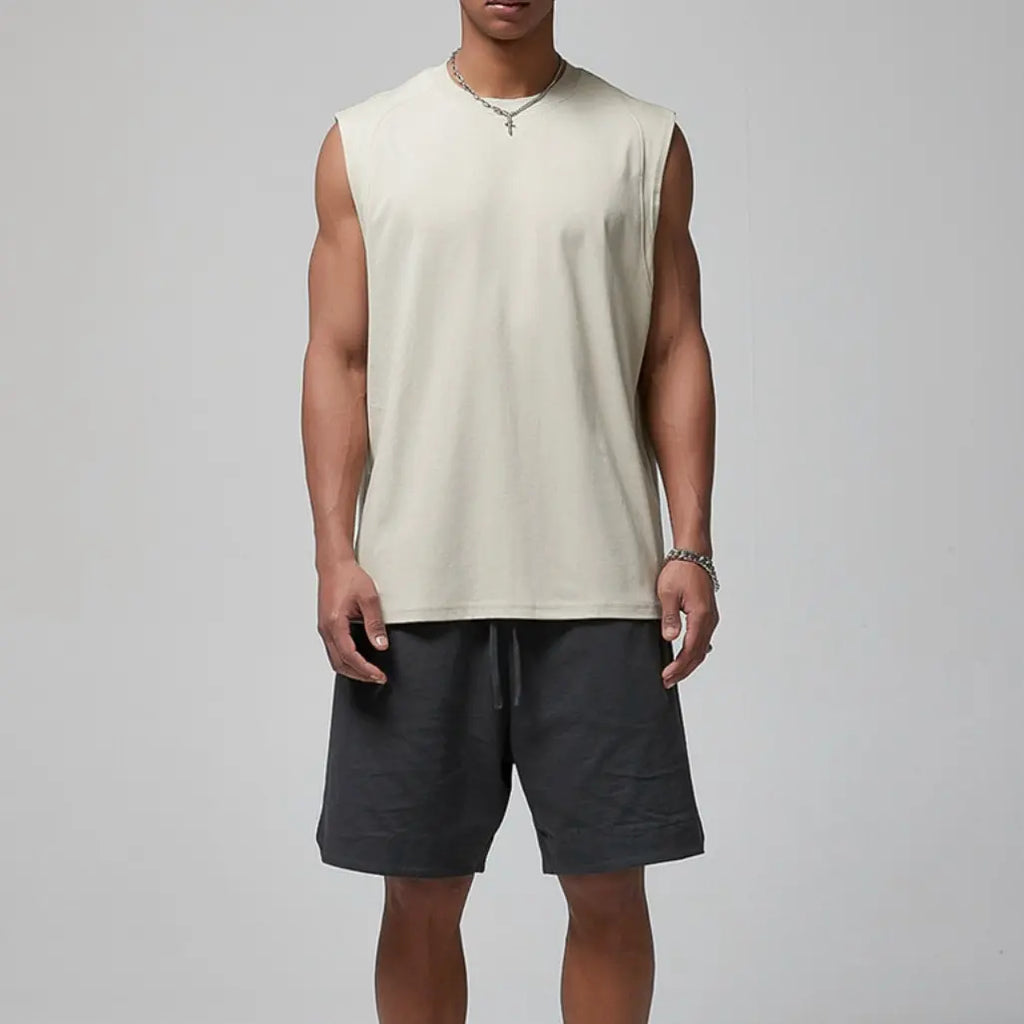 190 gsm Boxy Suit Sleeveless Tank Top