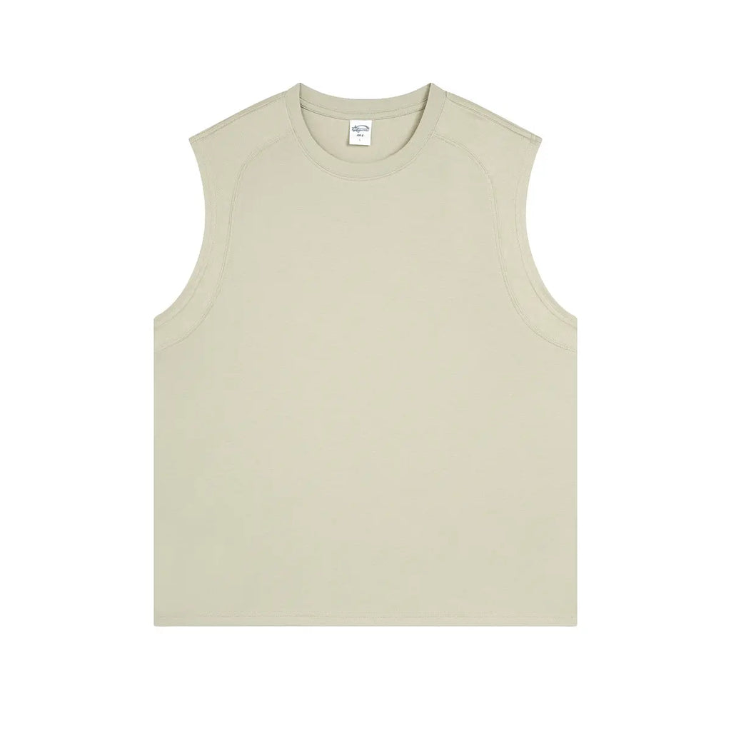 190 gsm Boxy Suit Sleeveless Tank Top