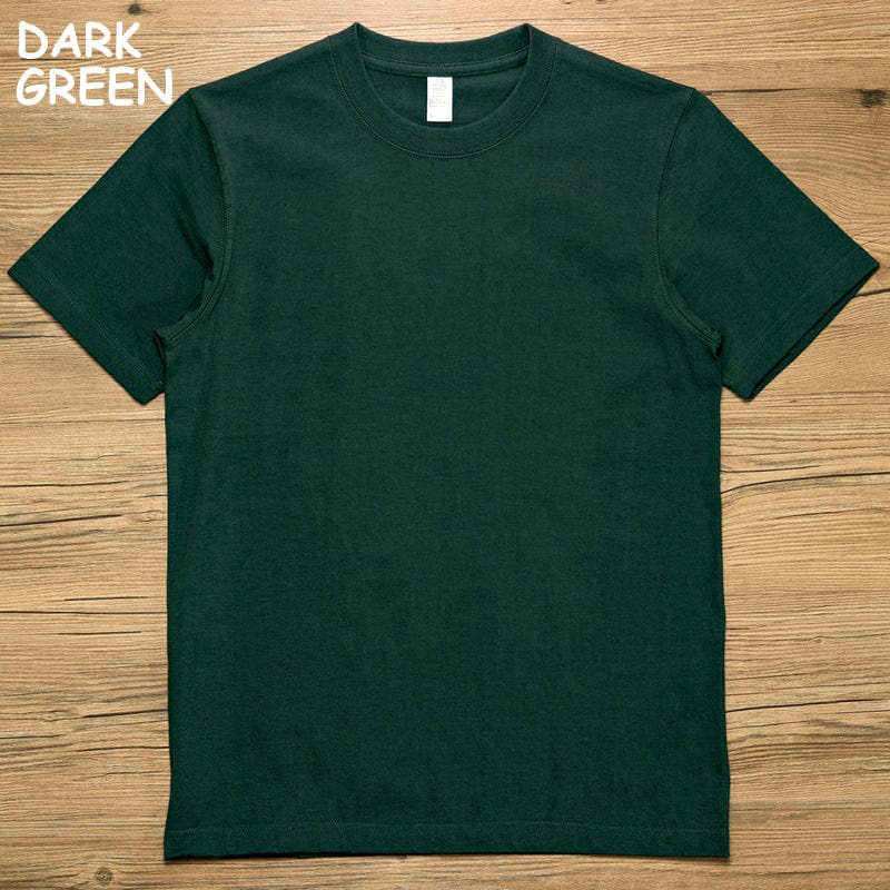 Green Collection | Premium Cotton Round Neck Tee （Unisex）| 260 gsm - Yosummer