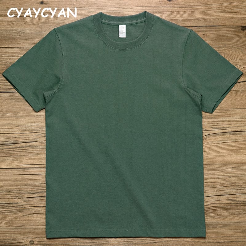 Green Collection | Premium Cotton Round Neck Tee （Unisex）| 260 gsm - Yosummer