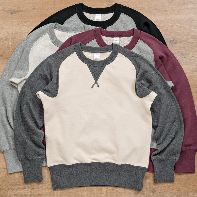 Premium Cotton Heavyweight Tubular ColorBlock Sweatshirt | 400 gsm - Yosummer