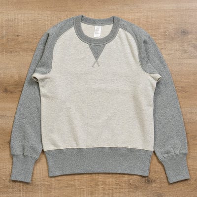 Premium Cotton Heavyweight Tubular ColorBlock Sweatshirt | 400 gsm - Yosummer