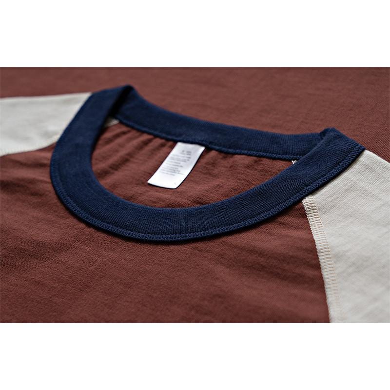 Premium Cotton Round Neck Raglan Short Sleeve T-Shirts | 265 gsm - Yosummer