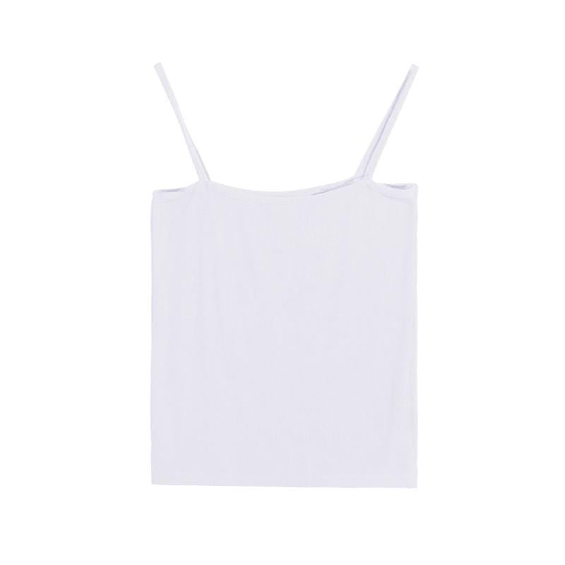 Rib Knit Cami Top - Yosummer