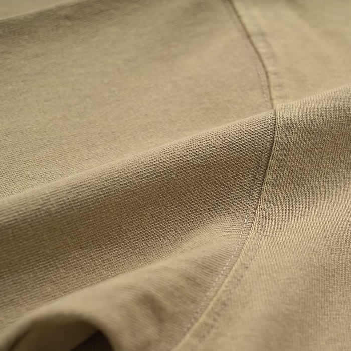 Sand Brown | Enzyme Washed Heavyweight Short Sleeves Tshirt | 300 gsm - Yosummer