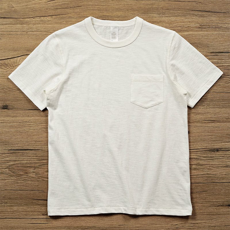 Slub Cotton Tubulat Short Sleeve T-Shirt | 210 gsm - Yosummer