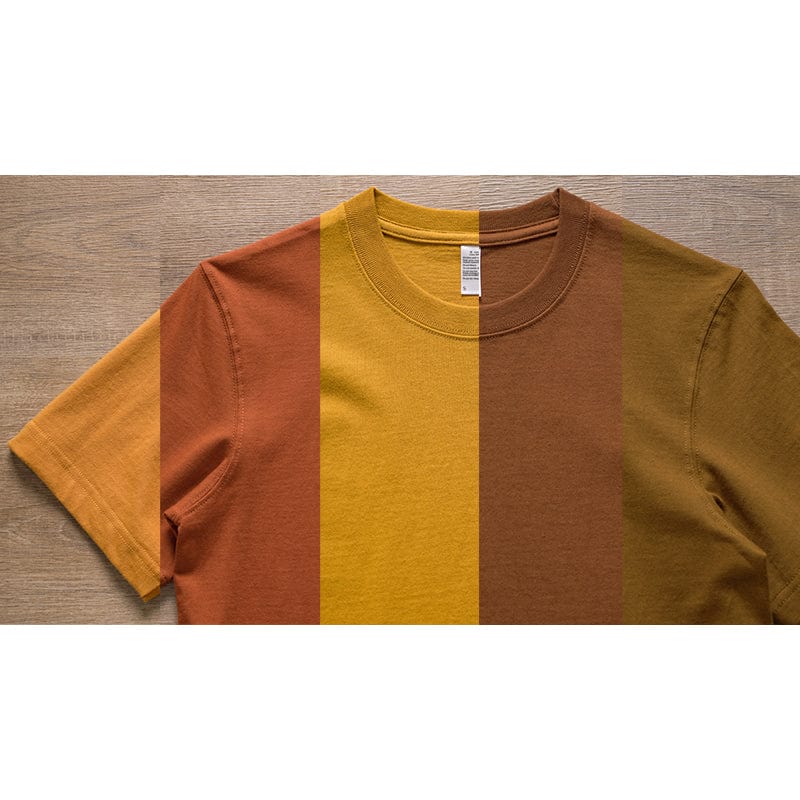 Yellow Collection | Premium Cotton Round Neck Tee （Unisex）| 260 gsm - Yosummer