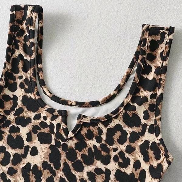 Zebra/ Leopard/ Snakeskin Pattern Cotton Tank Top - Yosummer